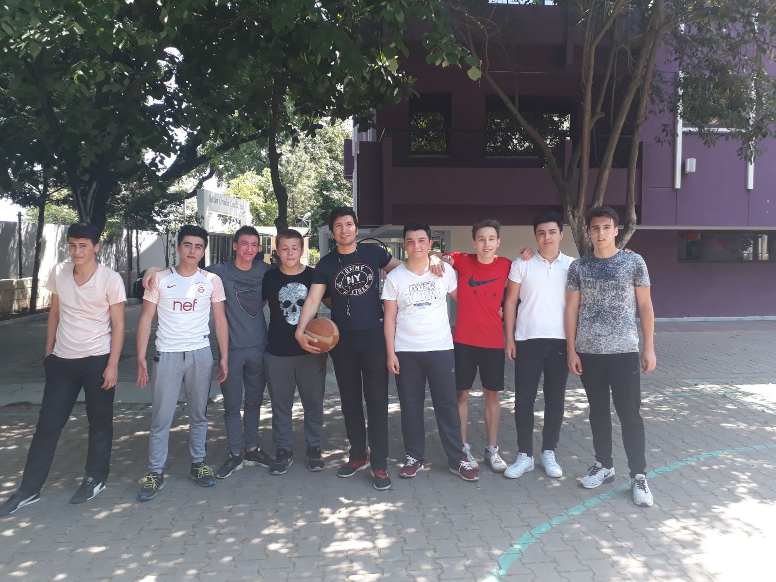 Streetball turnuvası Baf Okulları Bursa